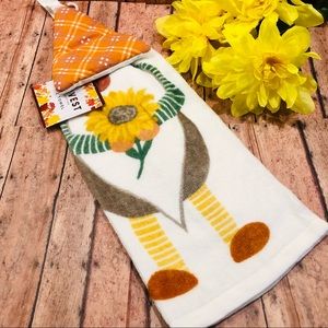 Gnome Kitchen Tie Towel